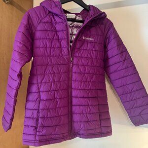 Girls Columbia Light Weight Winter Coat